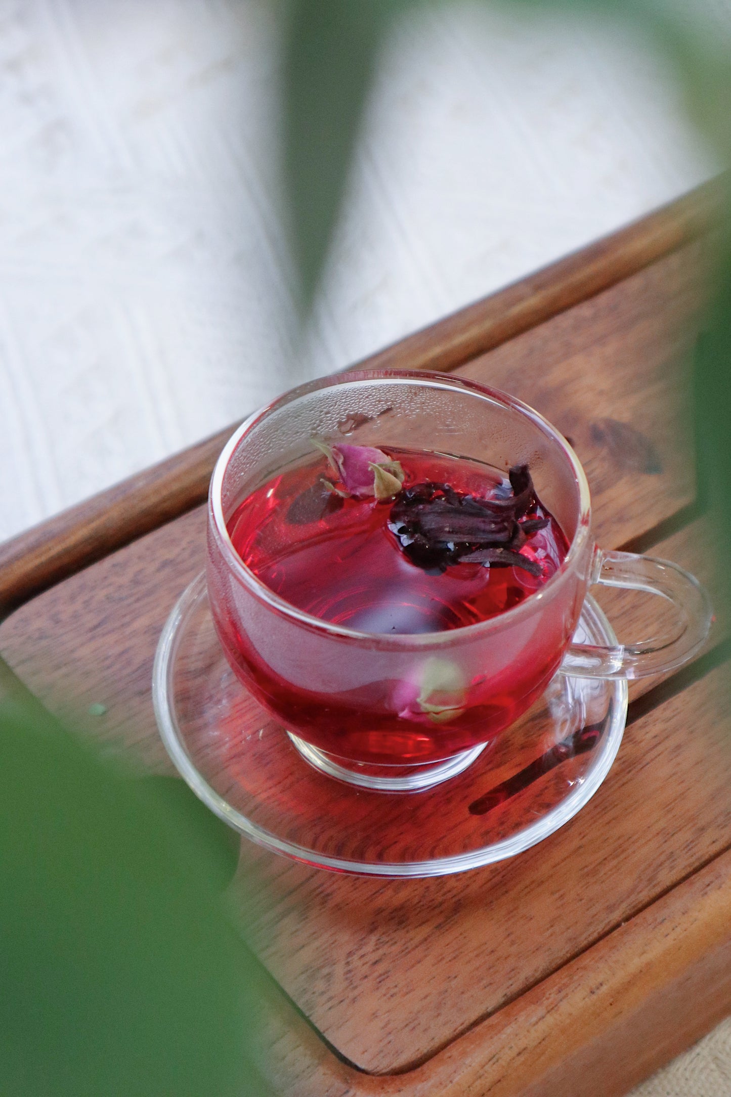 Rose Roselle Tea 玫瑰洛神花茶